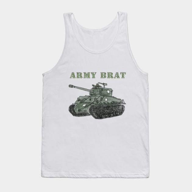 Army Brat Tank Top by djmrice